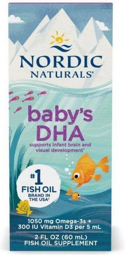 Nordic Naturals Baby's Dha Fish Oil 1050mg 60ml