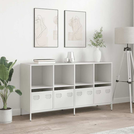 Μπουφές από Μέταλλο με Συρτάρια 135x39x73.5cm