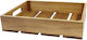 Akazienholz-Buffetbox mit Griffen GN1/2x7cm Tiefe Tablecraft TC Crate12