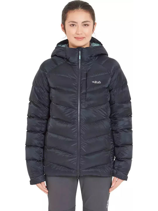 Women's for Hiking Short Puffer Jacket for Winter with Hood Beluga