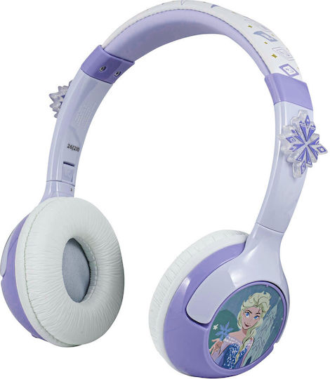 eKids Disney Frozen Fără fir / Cu fir Pentru copii On Ear Căști cu 15 ore de Funcționare Violet