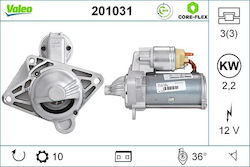 Valeo Μίζα Αυτοκινήτου για Opel Movano / Vivaro Renault Espace / Grand Scenic / Koleos / Laguna Nissan NV400 / Primastar / Qashqai / X-Trail