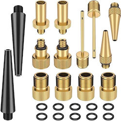 Set de vulcanizare 24 piese pentru biciclete și jucării gonflabile Zola, din metal și plastic, supape DV SV AV SV Set de vulcanizare 24 piese pentru biciclete și jucării gonflabile Zola, din metal și plastic, supape DV SV AV SV