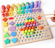 Montessori Εκπαιδευτικό Παιχνίδι Γράμματα & Αριθμοί από Ξύλο