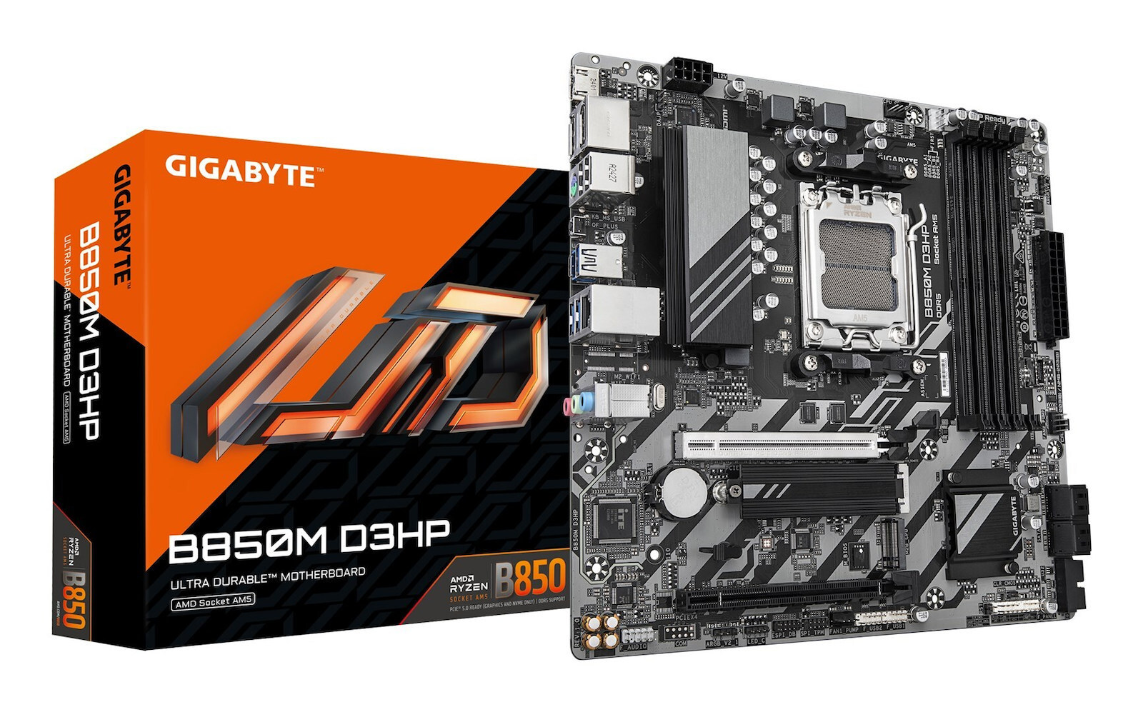 Gigabyte Motherboard Micro ATX με AMD AM5 Socket (B850M D3HP)
