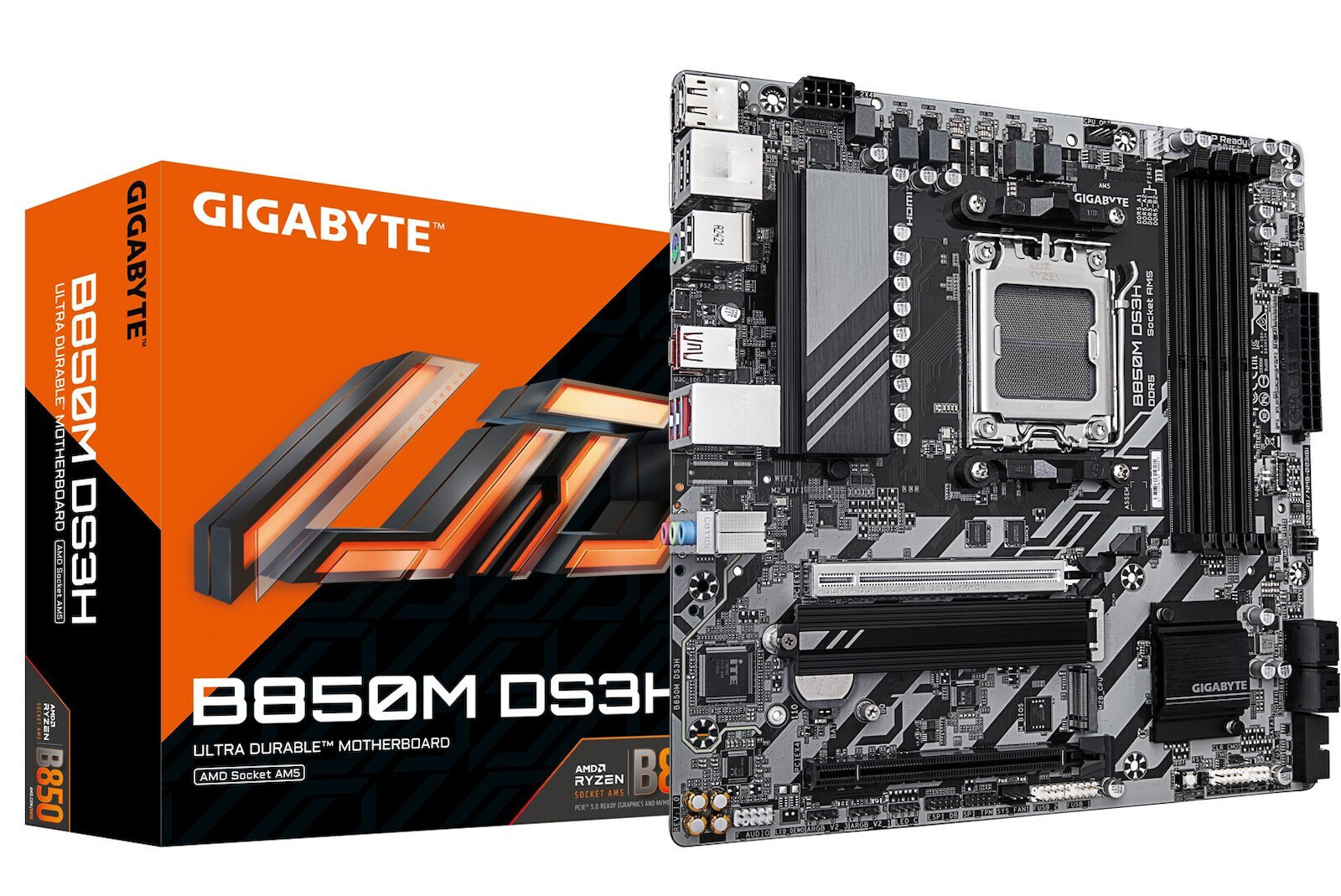 Gigabyte Motherboard Micro ATX με AMD AM5 Socket (B850M DS3H)