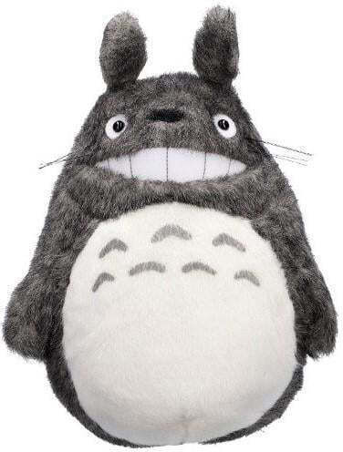 Vecinul Meu Totoro, Totoro Gri Zâmbitor, Jucărie de Pluș din Acril