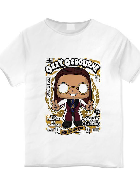 Παιδικό T-shirt White Ozzy Osbourne