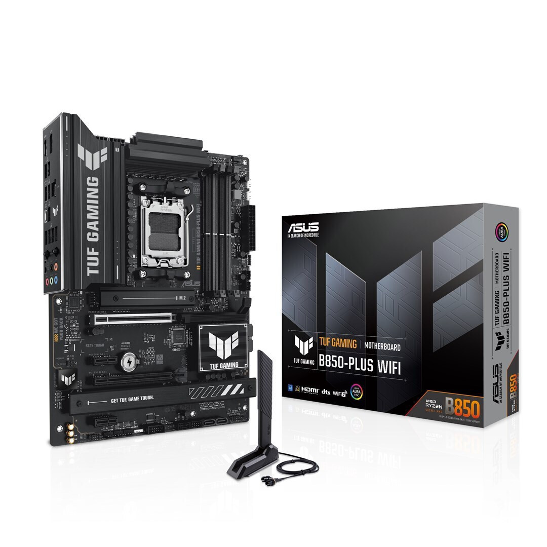Asus TUF GAMING B850-PLUS WIFI Motherboard ATX με AMD AM5 Socket (90MB1J30-M0EAY0)