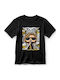 Παιδικό T-shirt Black Steven Tyler Aerosmith