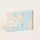 Boy's Theme Map Guest Book 20.5 X 27.5 Cm 333340 Ntampoudis Ntm-333340