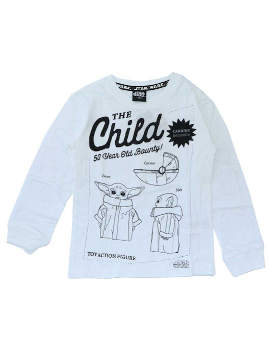 Disney Children's Blouse Long Sleeve White