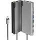 Alogic Ultra Dock PLUS Gen 2 USB-C Docking Station mit 4K PD Ethernet und Verbindung 2 Monitore Gray