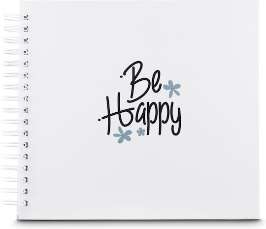Hama Good Things Spiral 28x24 50 Weiße Seiten Happy 7717