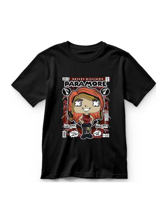 Kids' T-shirt Black Paramore Hayley Williams