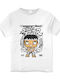 Kinder-T-Shirt White Ryu