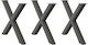 vidaXL Металик Крак За Мебел 3 Бройки Подходящ ...