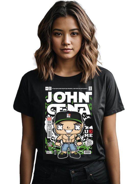 T-shirt John Cena Pop Culture Black