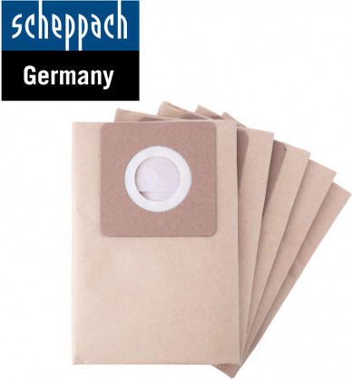Scheppach Staubsaugerbeutel 5Stück Kompatibel mit Staubsauger Universal