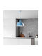 Opviq Kure Hängelampe Blau mit Fassung E27 40x40x134cm.