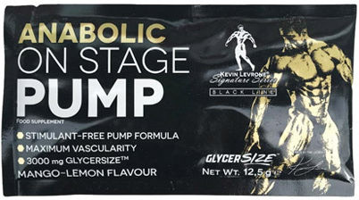 Kevin Levrone Anabolic On Stage Pump Ειδικό Συμπλήρωμα Διατροφής 12gr Mango Lemon