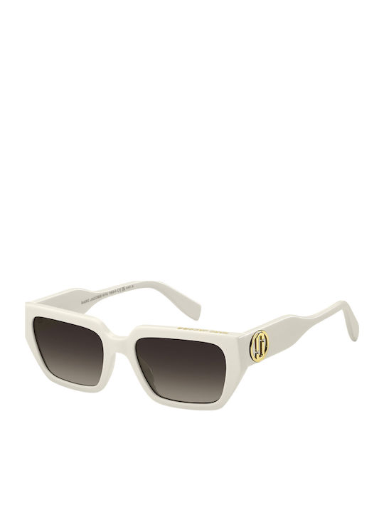 Marc Jacobs Women's Sunglasses with White Plast...
