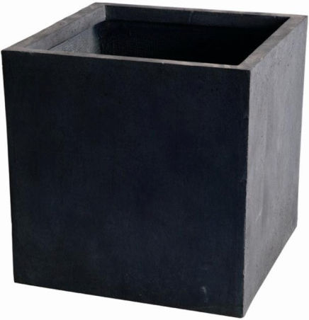 Harmony Ghiveci Ceramică Negru 30x30x30.5cm.
