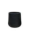 Harmony Pot Ceramic Black 36.5x36.5x47cm.