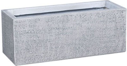 Marhome Planter Box Concrete White 50x20x20cm.
