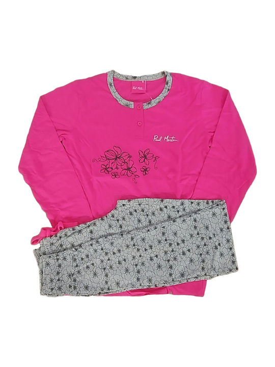 Paul Martin De iarnă Set Pijamale pentru Femei Fuchsia