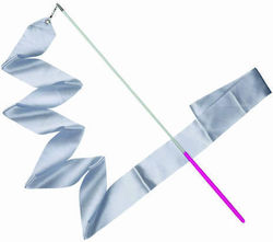 Reinhart Rhythmic Gymnastics Ribbon 1.6m Silver