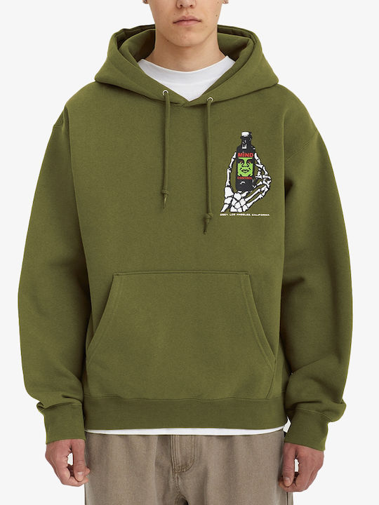 Obey Sweatshirt Moss Green