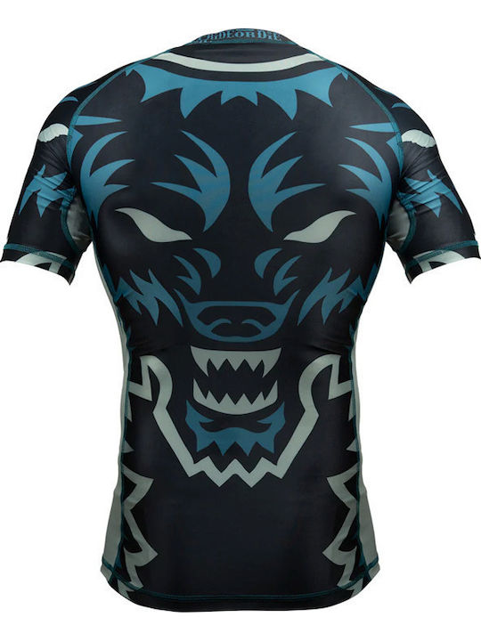 PrideOrDie Bărbați Cu mânecă scurtă Tricou POD260 pentru Jiu-Jitsu Neagră