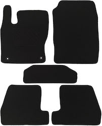 Auto Fußmatten Satz Vorder- und Rückseite 5 Stück für Ford Focus 2011-2018 Schwarze Auto Fußmatten Satz Vorder- und Rückseite 5 Stück für Ford Focus 2011-2018 Schwarze
