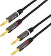 LogiLink 3,5mm Klinkenkabel 3,5mm Stecker - 3,5mm Stecker Schwarz 5m CA1211