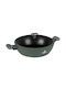 Berlinger Haus Matte Green Collection Shallow Pot Made of Aluminum 3.8lt / 30cm