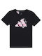 adidas Kinder-T-Shirt Schwarz