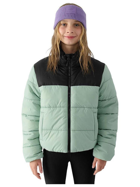 4F Wasserdicht Kinder Sportjacke Türkis