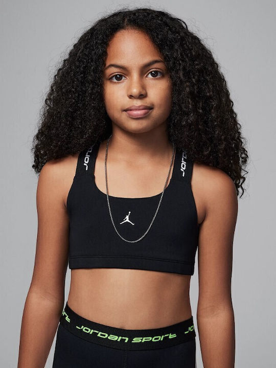 Jordan Bustieră pentru copii Dri-Fit Negru