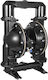 Vevor Air-operated Double Diaphragm Pump Inlet & Outlet 2 Inches Aluminum Alloy Body 75 Gpm & Max 120 Psi Nitrile Diaphragm Transfer Pump Diesel Oil Low Viscosity Liquids