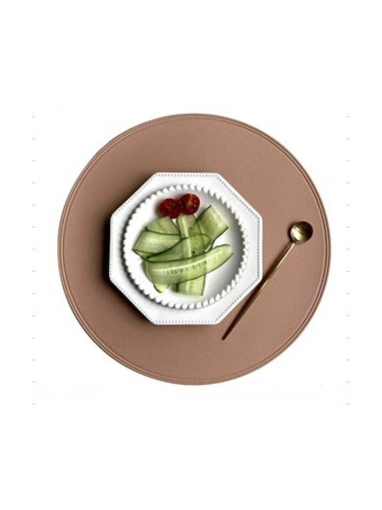 Etoile Placemats Rotund Piele ecologică 1buc