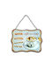 Dekoratives Metallschild Café-Latte 20x27cm 15-15782