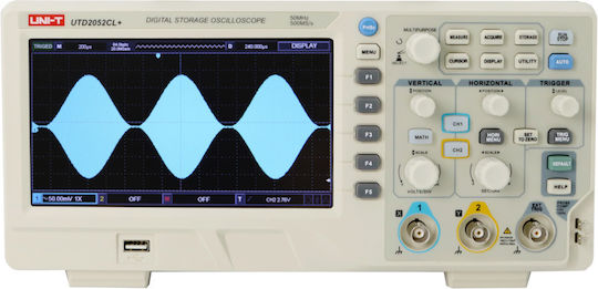 Oszilloskop Zähler mit Analoge Kanäle und 7" Bildschirm