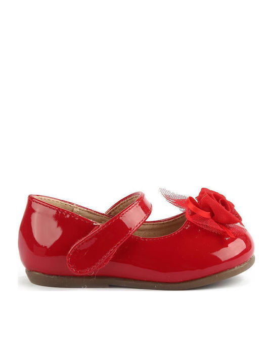 Fshoes Kids Patent Leather Ballerinas with Hoop...