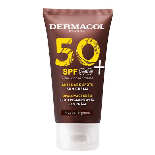 Dermacol Водоустойчив Слънцезащитен Крем За Лице И Тяло За Пигментни Петна SPF50+ 50мл