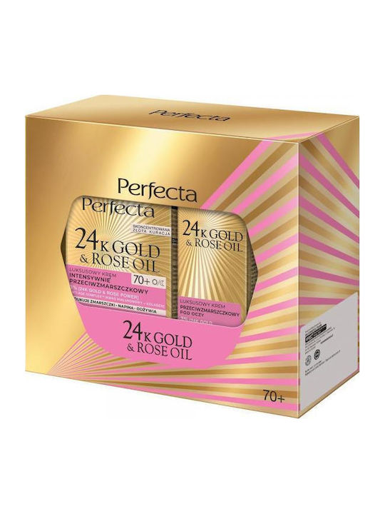 Perfecta 24K Gold & Rose Oil Set Îngrijire pentru Anti-îmbătrânire Perfecta 24K Gold & Rose Oil Set Îngrijire pentru Anti-îmbătrânire