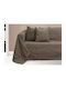Epavlis Homeware 1306 Sesselüberwurf 180x150cm Beige