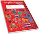Skag Notebook Ruled B5 50 Sheets Red 1pcs