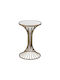 Round Side Table Metal Gold L42xW42xH65cm.