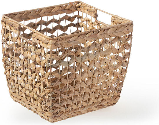 Nef-Nef Homeware Romano Decorative Basket Wicker Beige 29x29x28cm